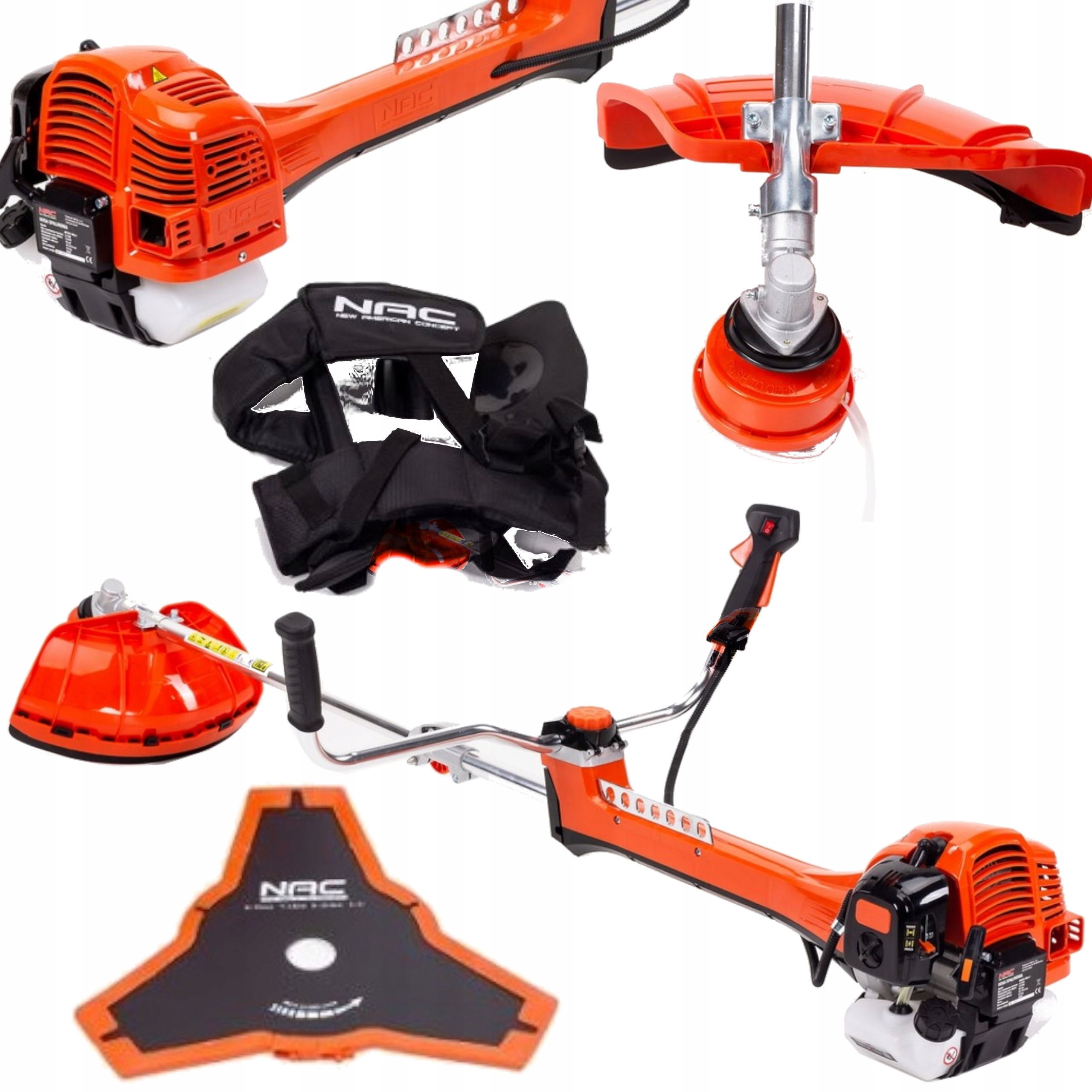 Benzínový krovinorez NAC BP620-38KA-T
